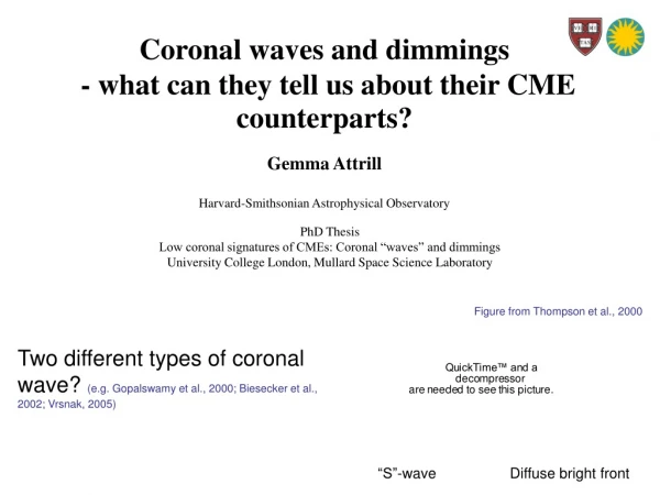 Coronal waves and dimmings  - what can they tell us about their CME counterparts?
