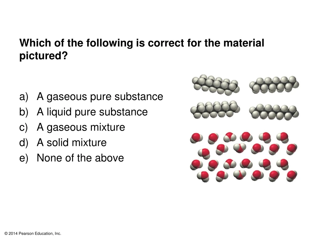 which of the following is correct for the material pictured