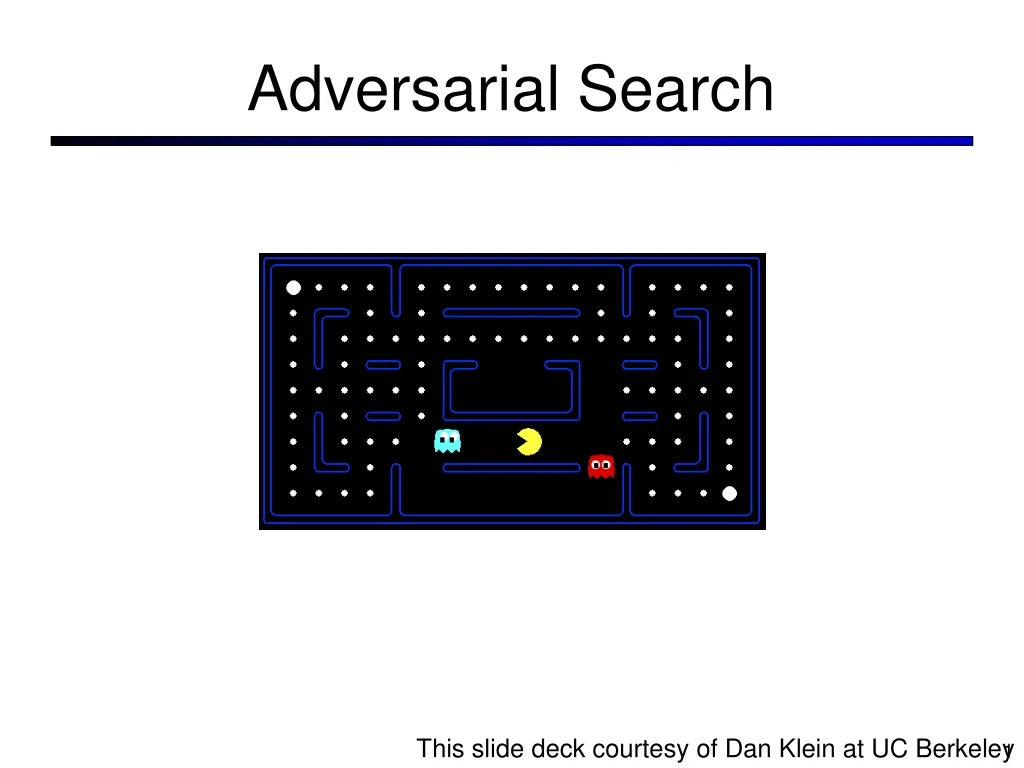 adversarial search