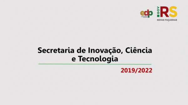 Secretaria de Inovação, Ciência e Tecnologia