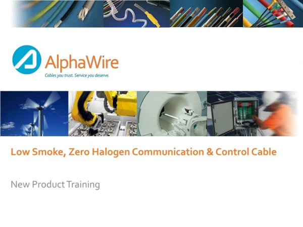 Low Smoke, Zero Halogen Communication &amp; Control Cable