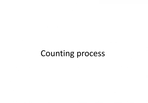 Counting process