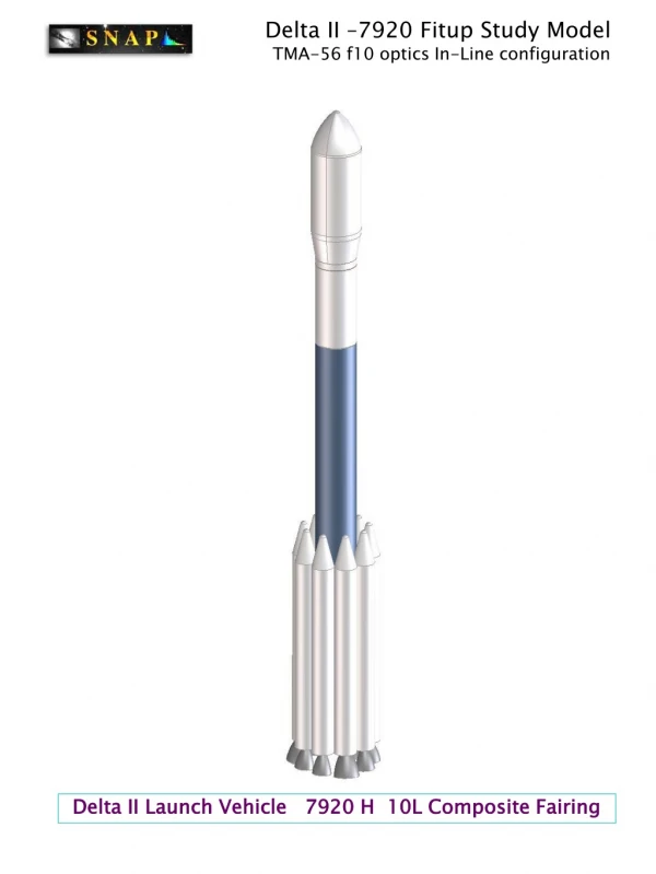 Delta II Launch Vehicle   7920 H  10L Composite Fairing