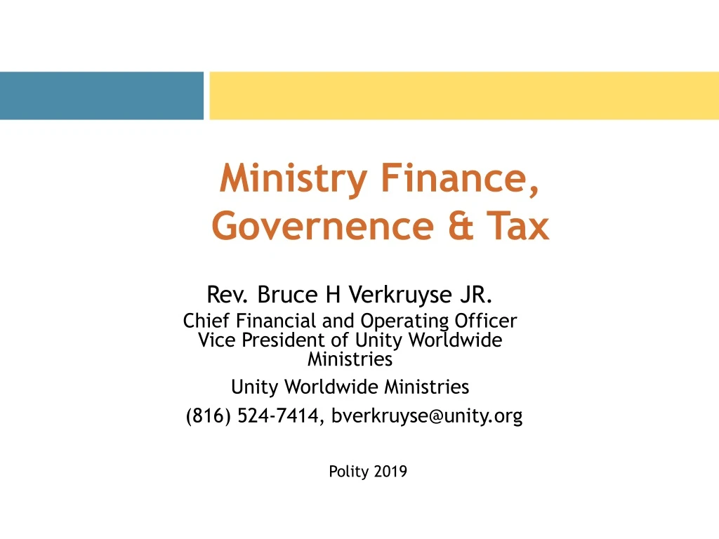 ministry finance governence tax