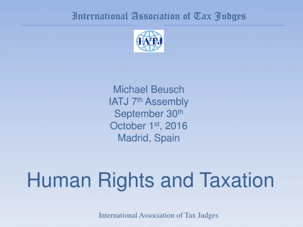 International Association of Tax Judges