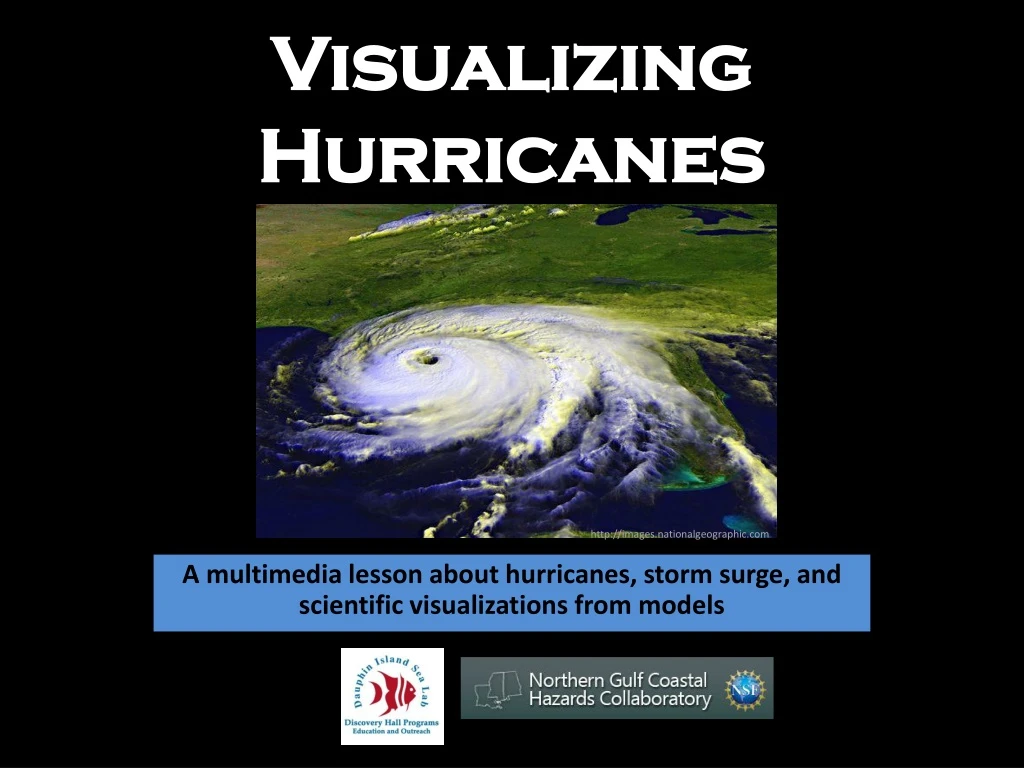 visualizing hurricanes