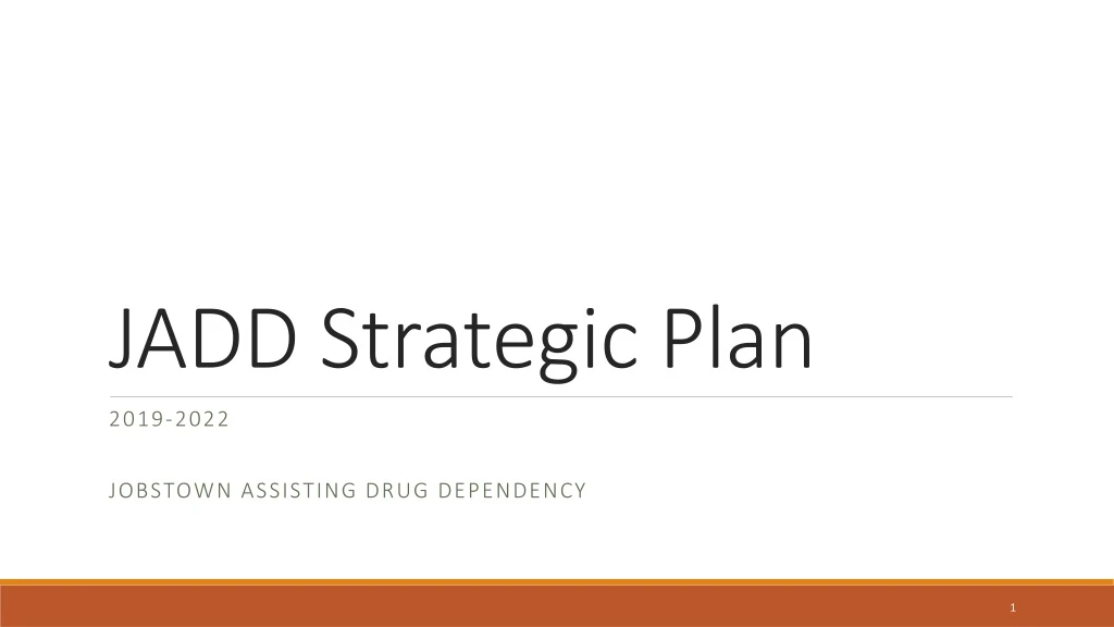 jadd strategic plan