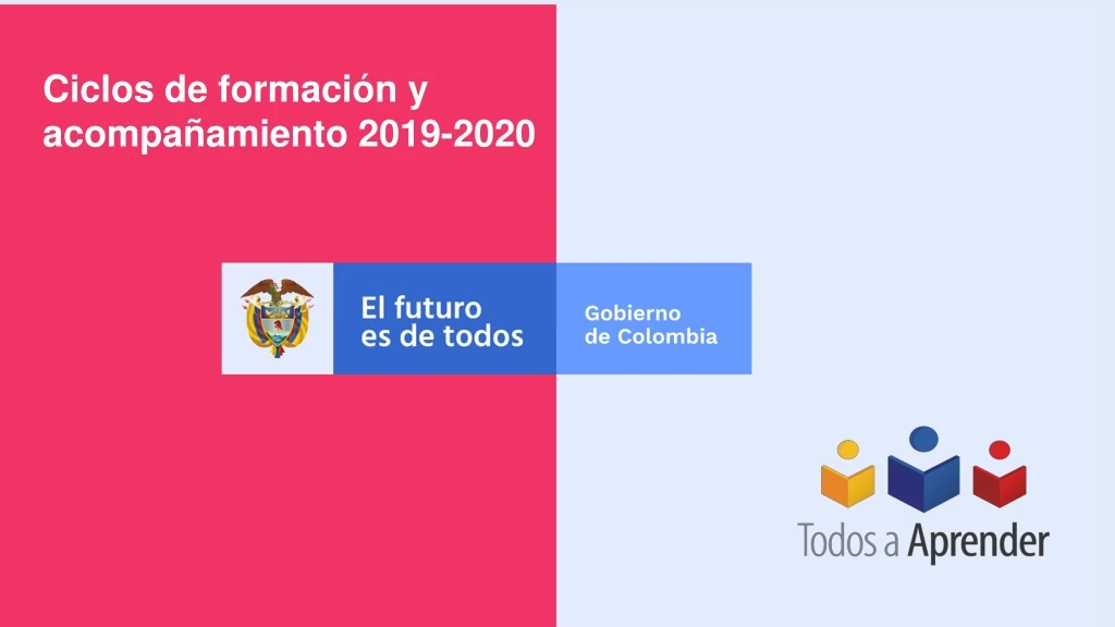 ciclos de formaci n y acompa amiento 2019 2020