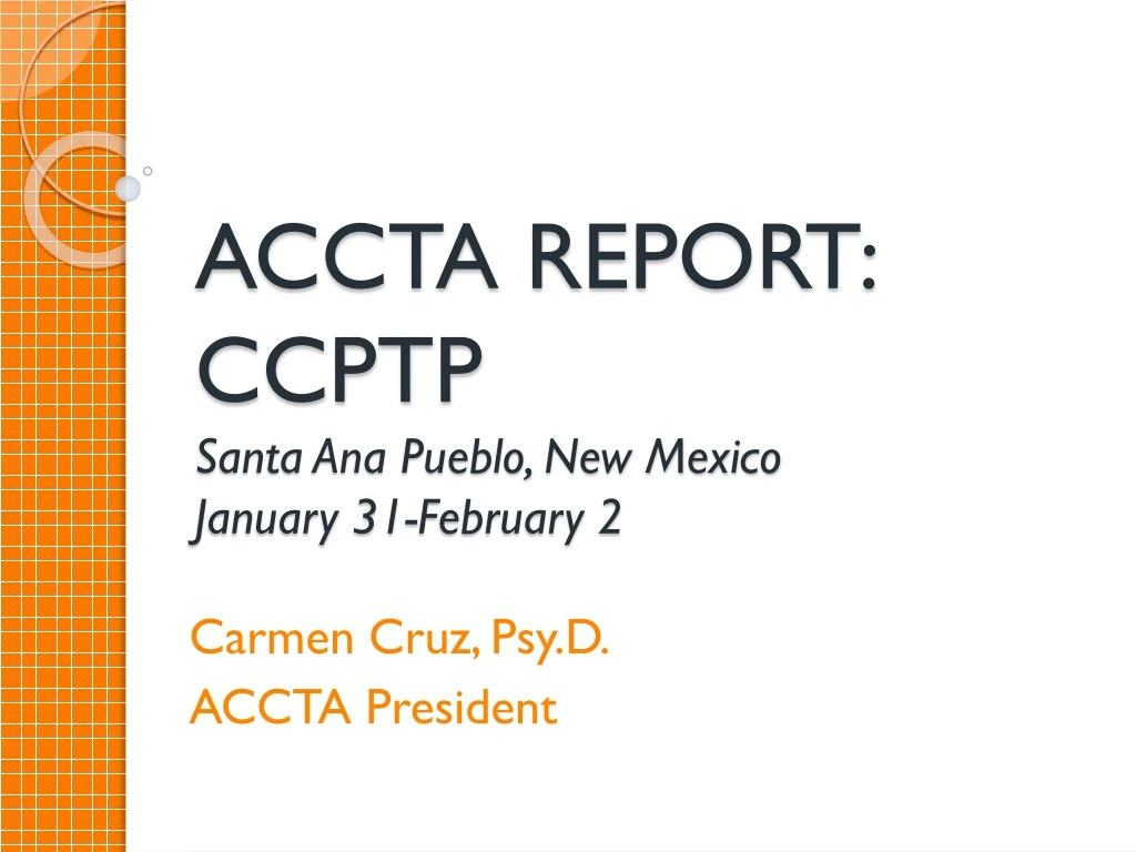 accta report ccptp santa ana pueblo new mexico january 31 february 2