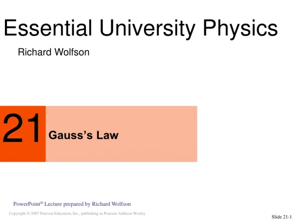 Gauss’s Law