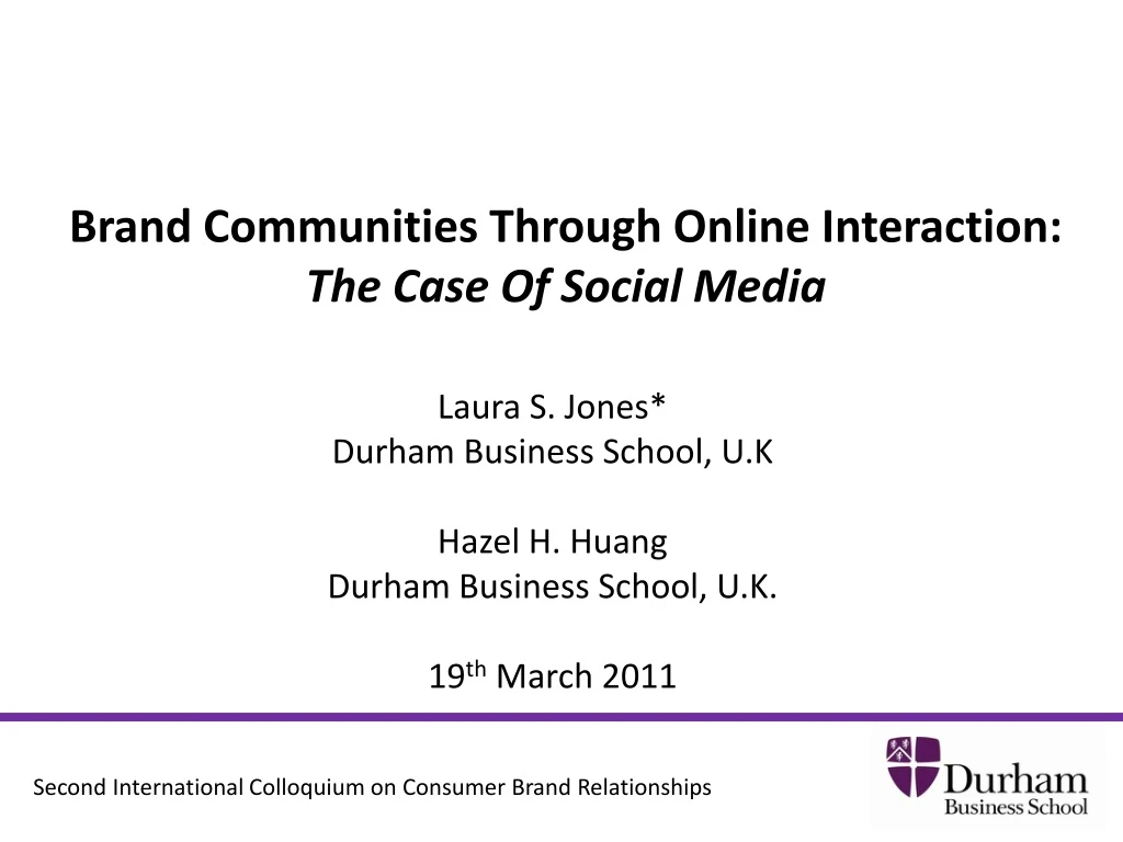 brand communities through online interaction the case of social media