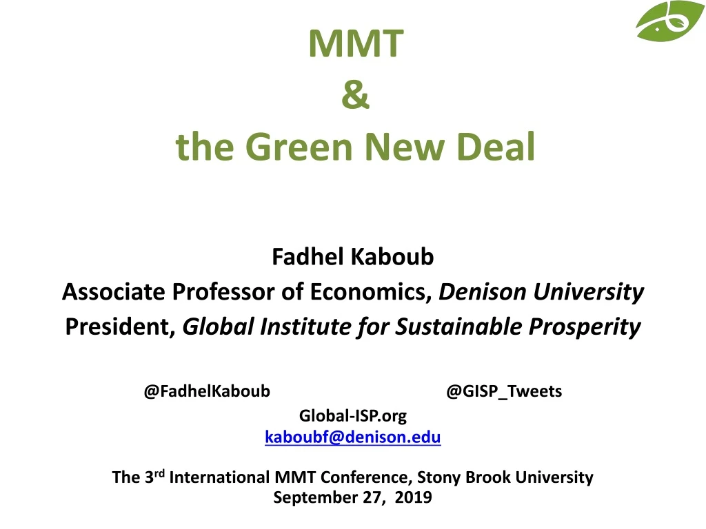 mmt the green new deal