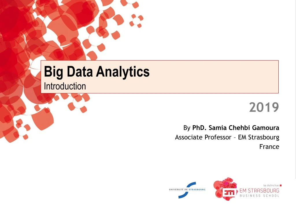 big data analytics introduction