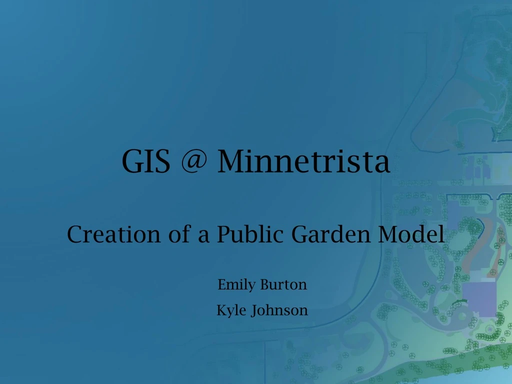 gis @ minnetrista