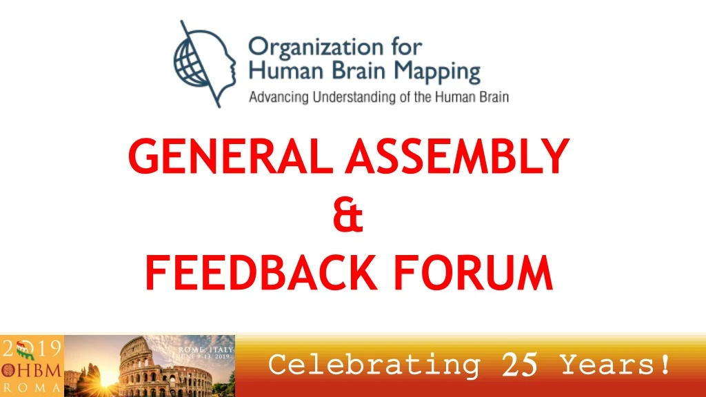 general assembly feedback forum