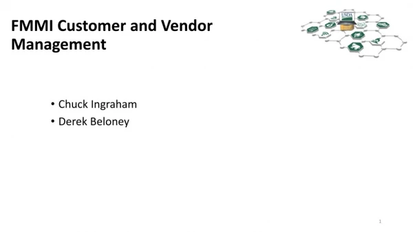 FMMI Customer and Vendor Management