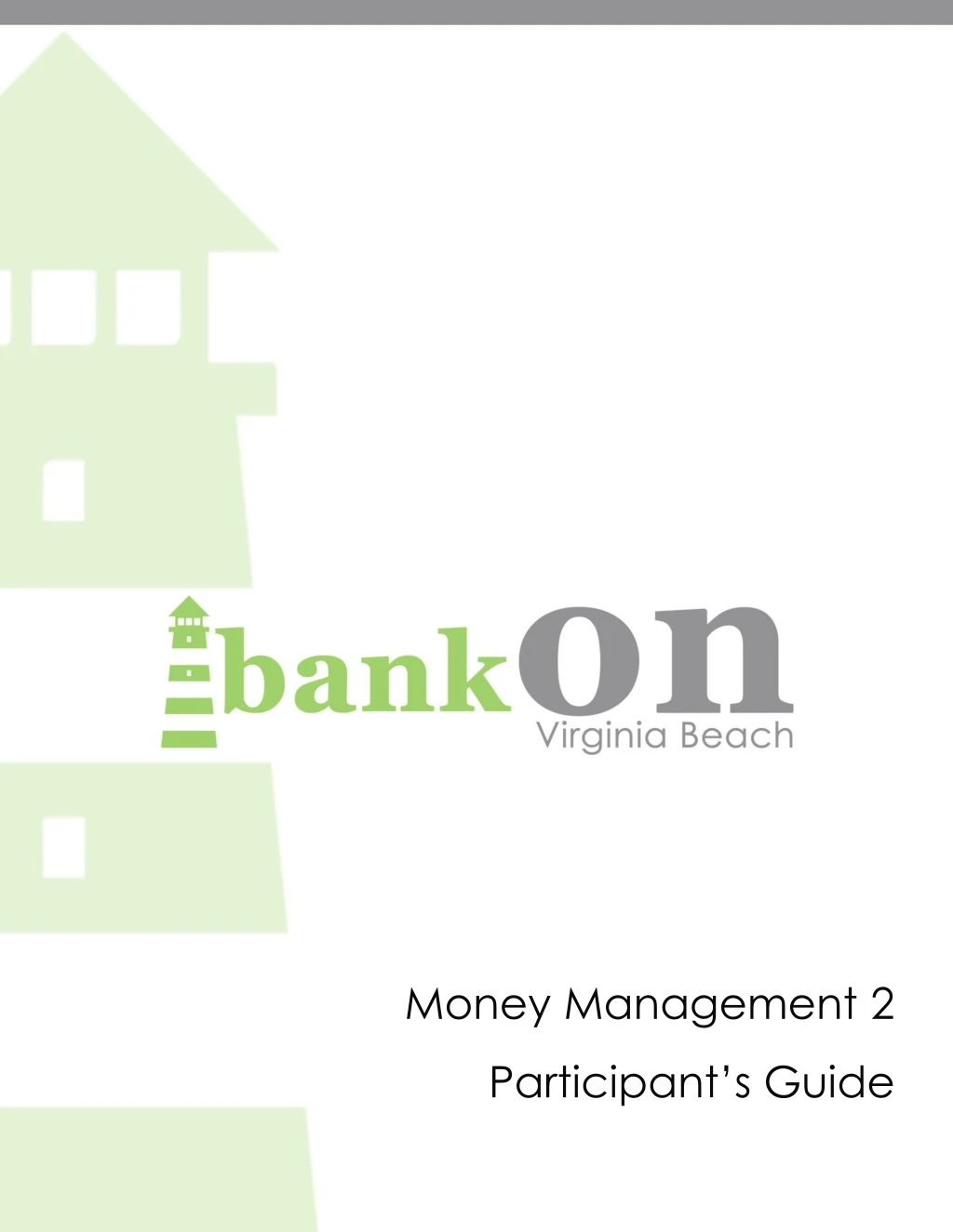 money management 2 participant s guide