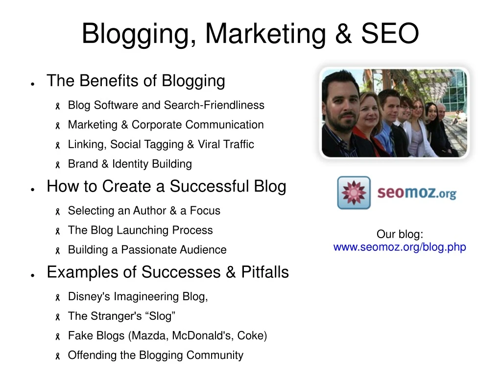 blogging marketing seo