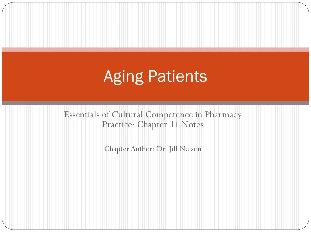 aging patients