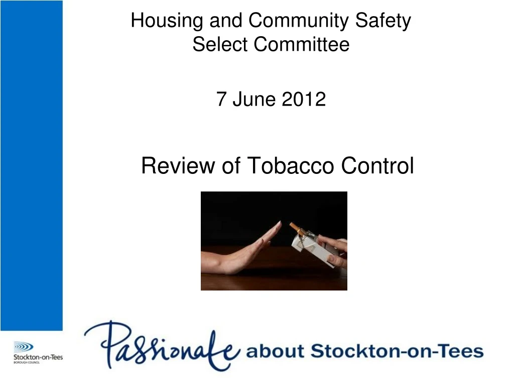 housing and community safety select committee 7 june 2012