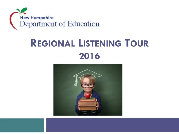 Regional Listening Tour 2016