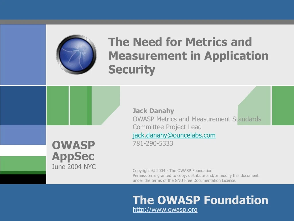 the need for metrics and measurement in application security