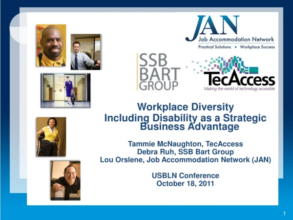 Workplace Diversity Including Disability as a Strategic Business Advantage 