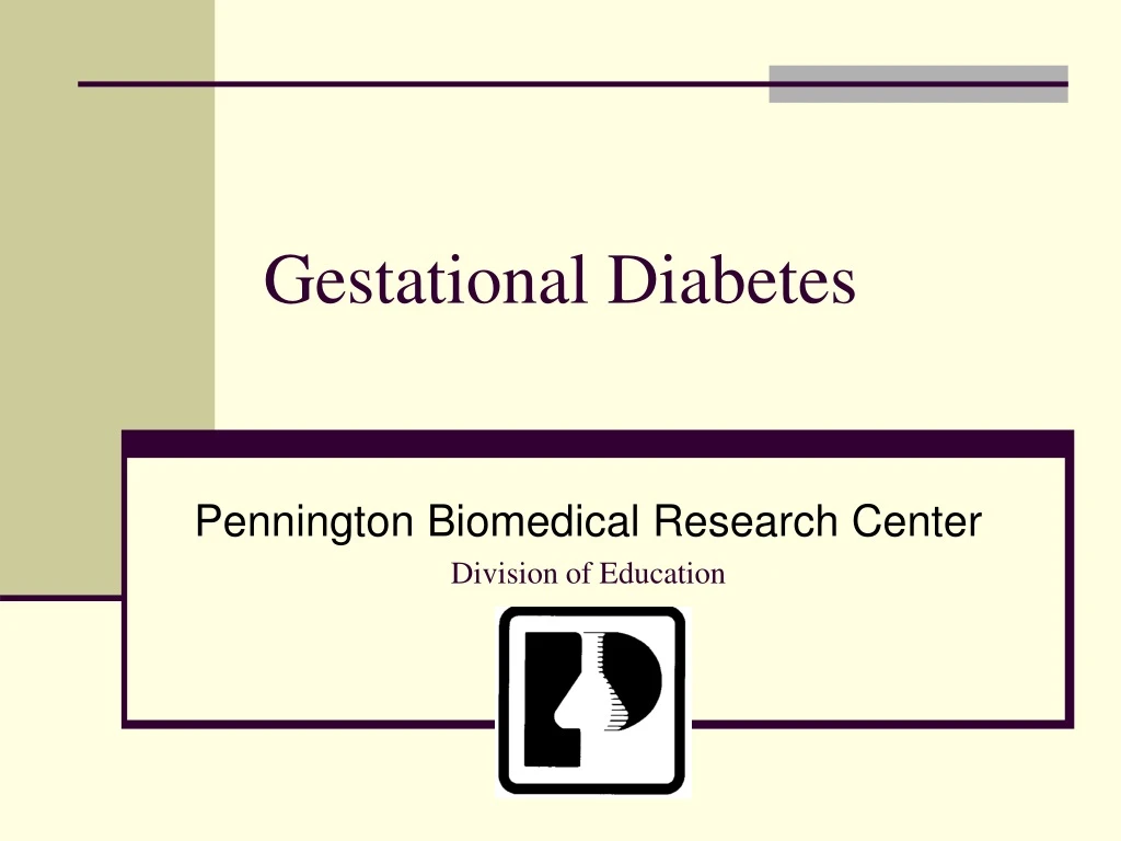 gestational diabetes