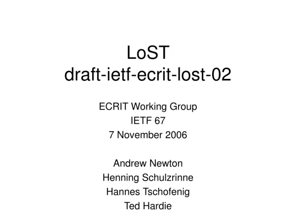 LoST draft-ietf-ecrit-lost-02