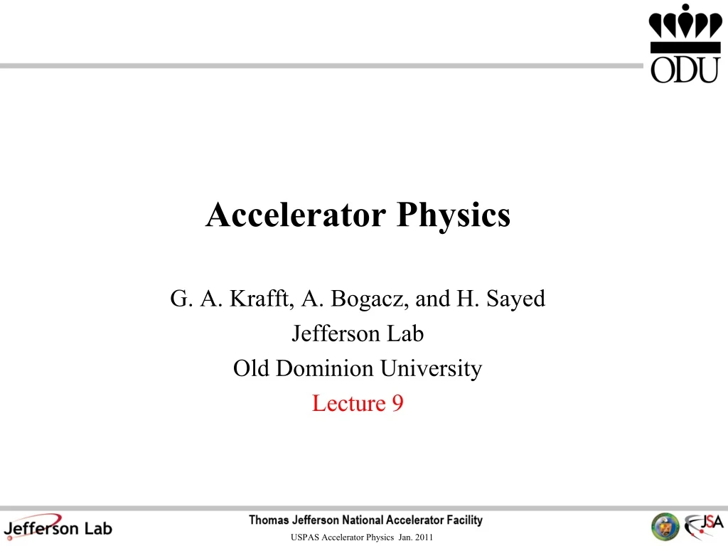 accelerator physics