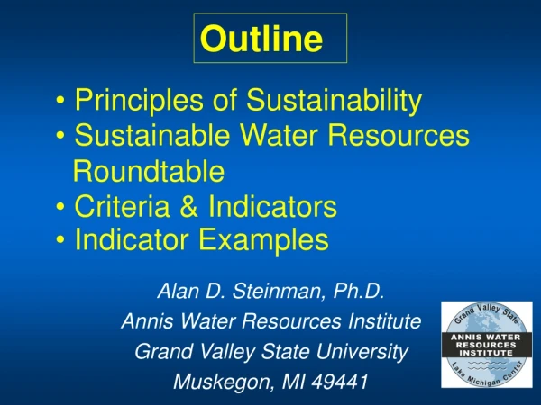 Principles of Sustainability