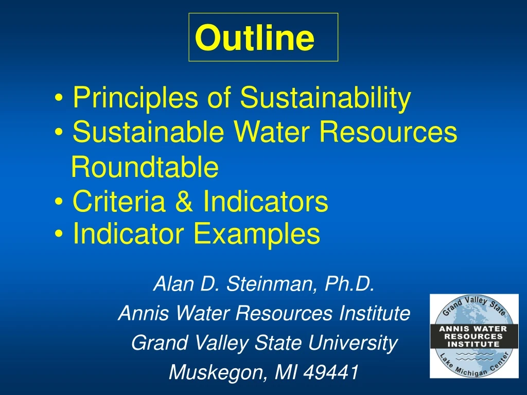 principles of sustainability