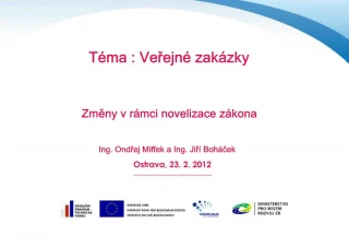 T ma : Verejn zak zky - slide 1