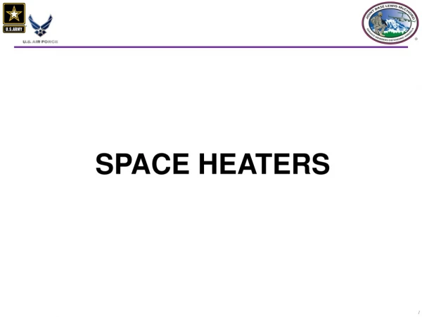 SPACE HEATERS