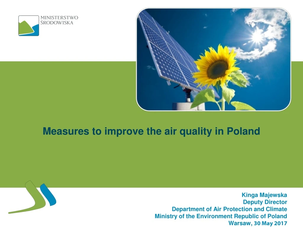 measures to improve the air quality in poland