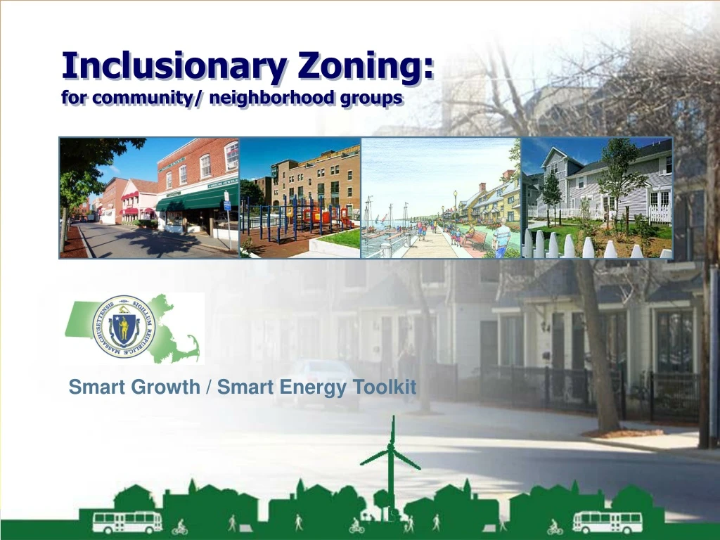 inclusionary zoning for community neighborhood groups