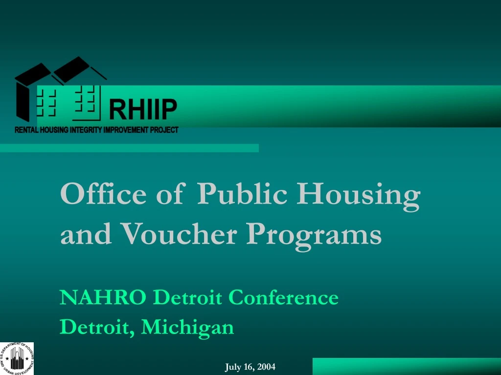 office of public housing and voucher programs