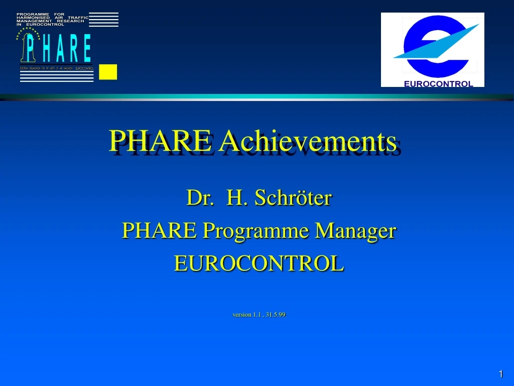 phare achievements