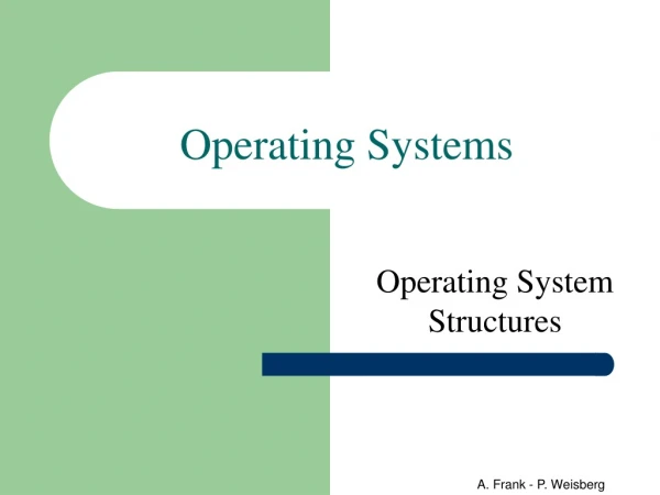 Operating Systems