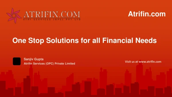 Sanjiv  Gupta Atrifin  Services (OPC) Private Limited