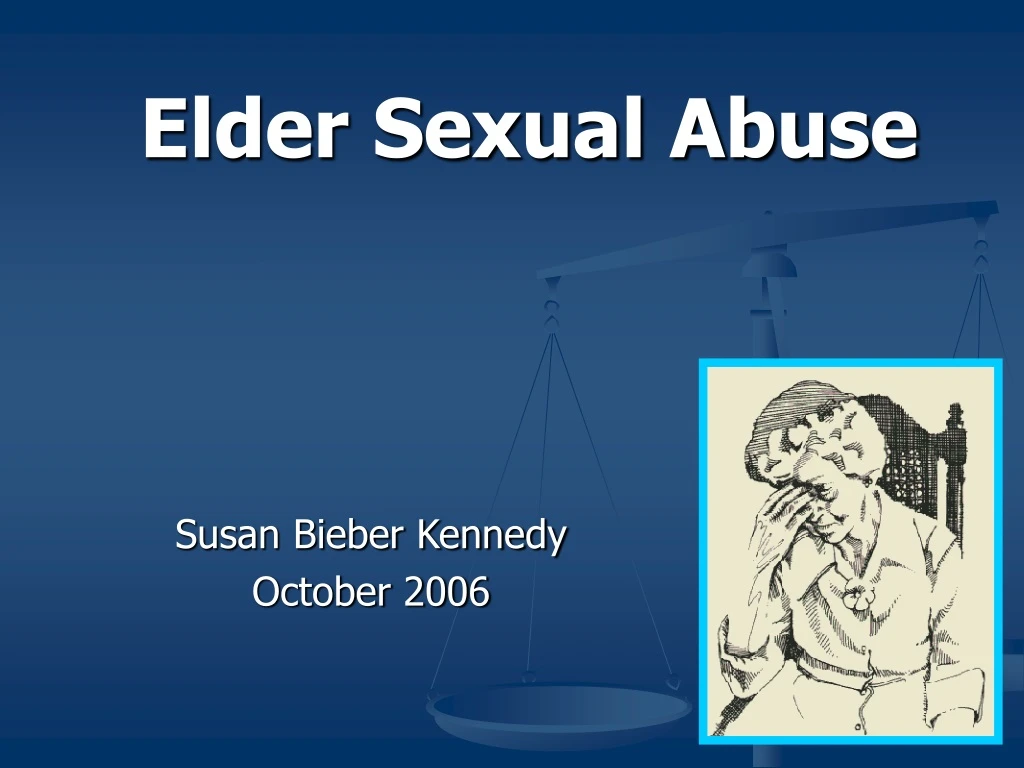 elder sexual abuse