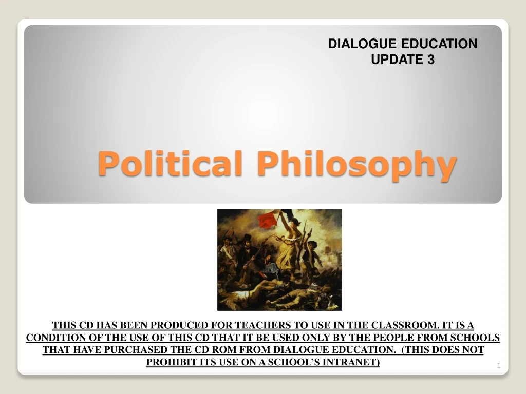 political philosophy