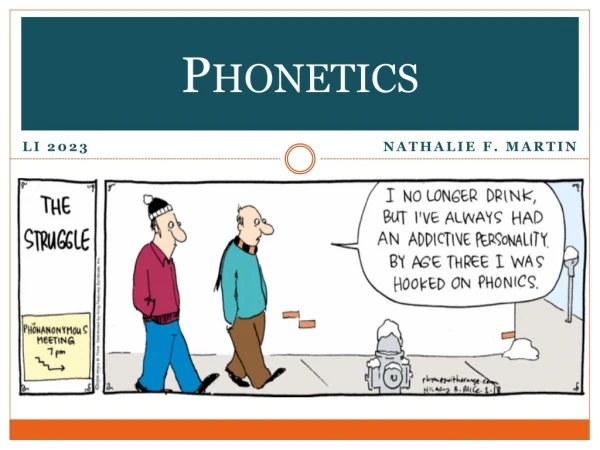 Phonetics