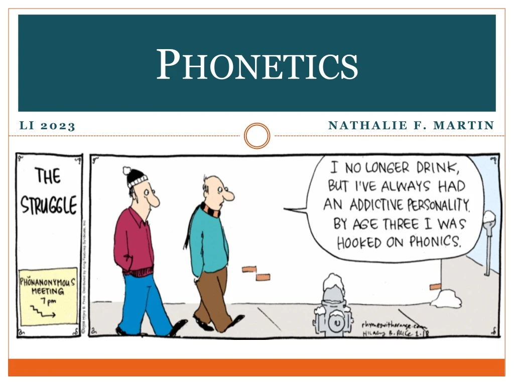 phonetics