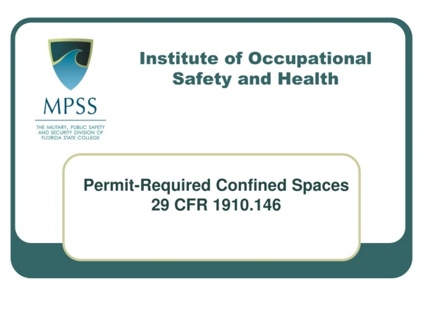 Institute of Occupational Safety and Health