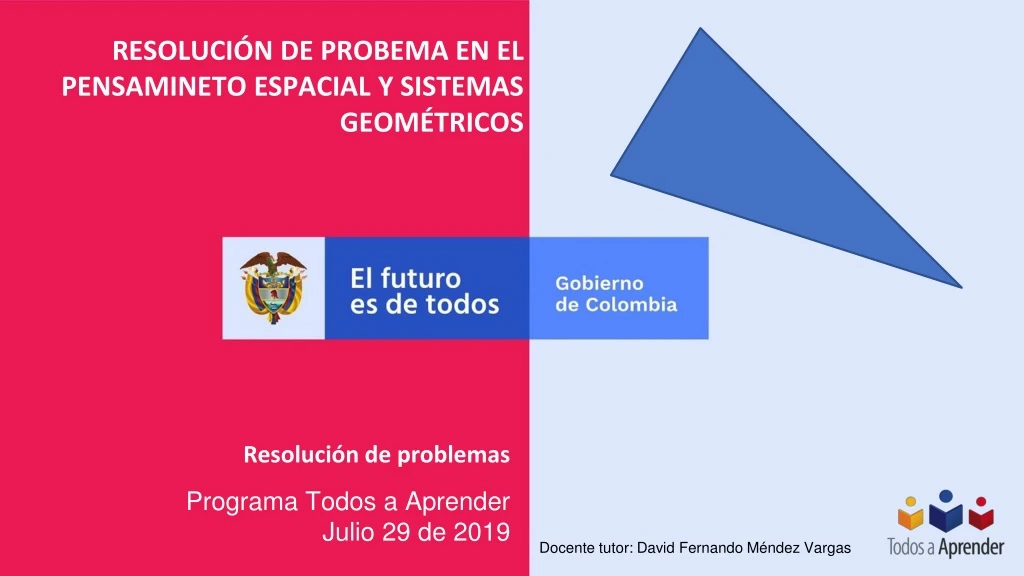 resoluci n de probema en el pensamineto espacial