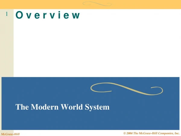 The Modern World System