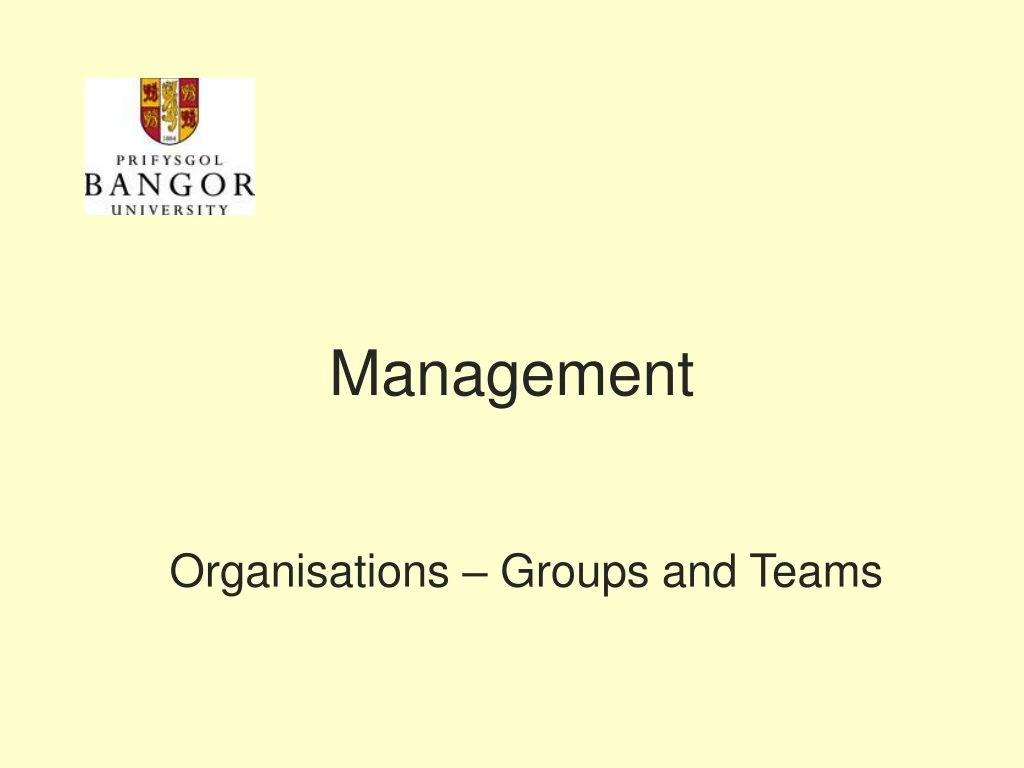 management