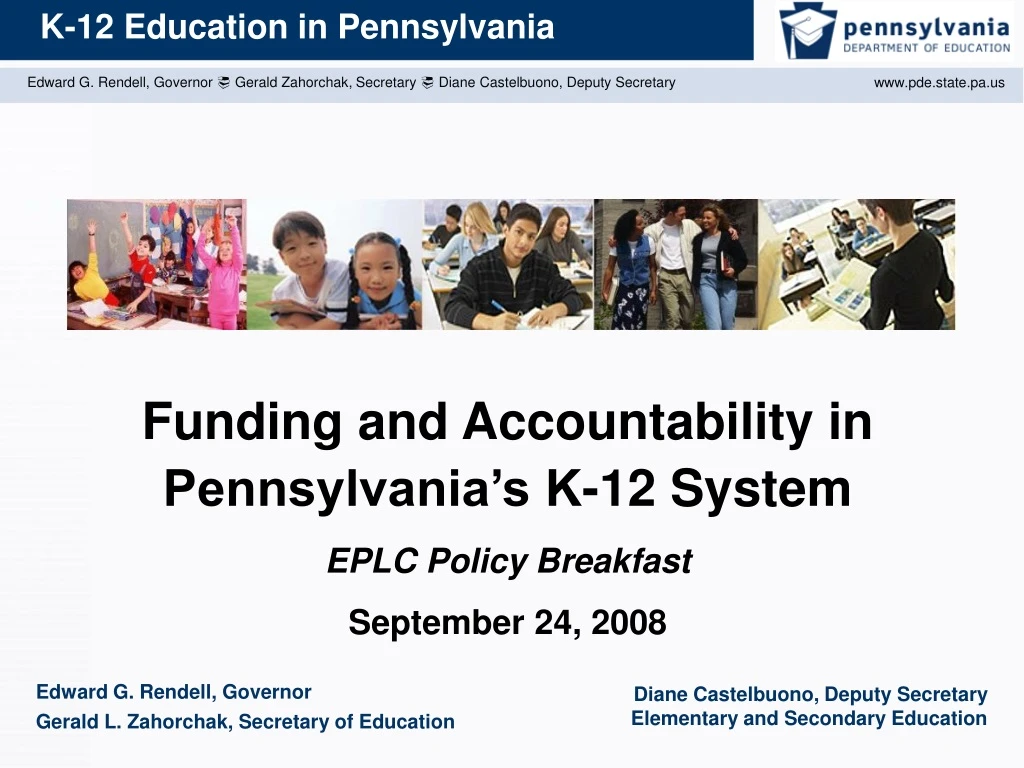 funding and accountability in pennsylvania