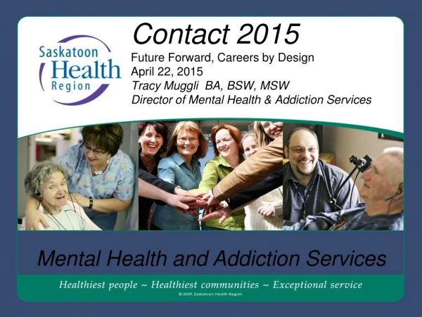 Mental Health and Addiction Services